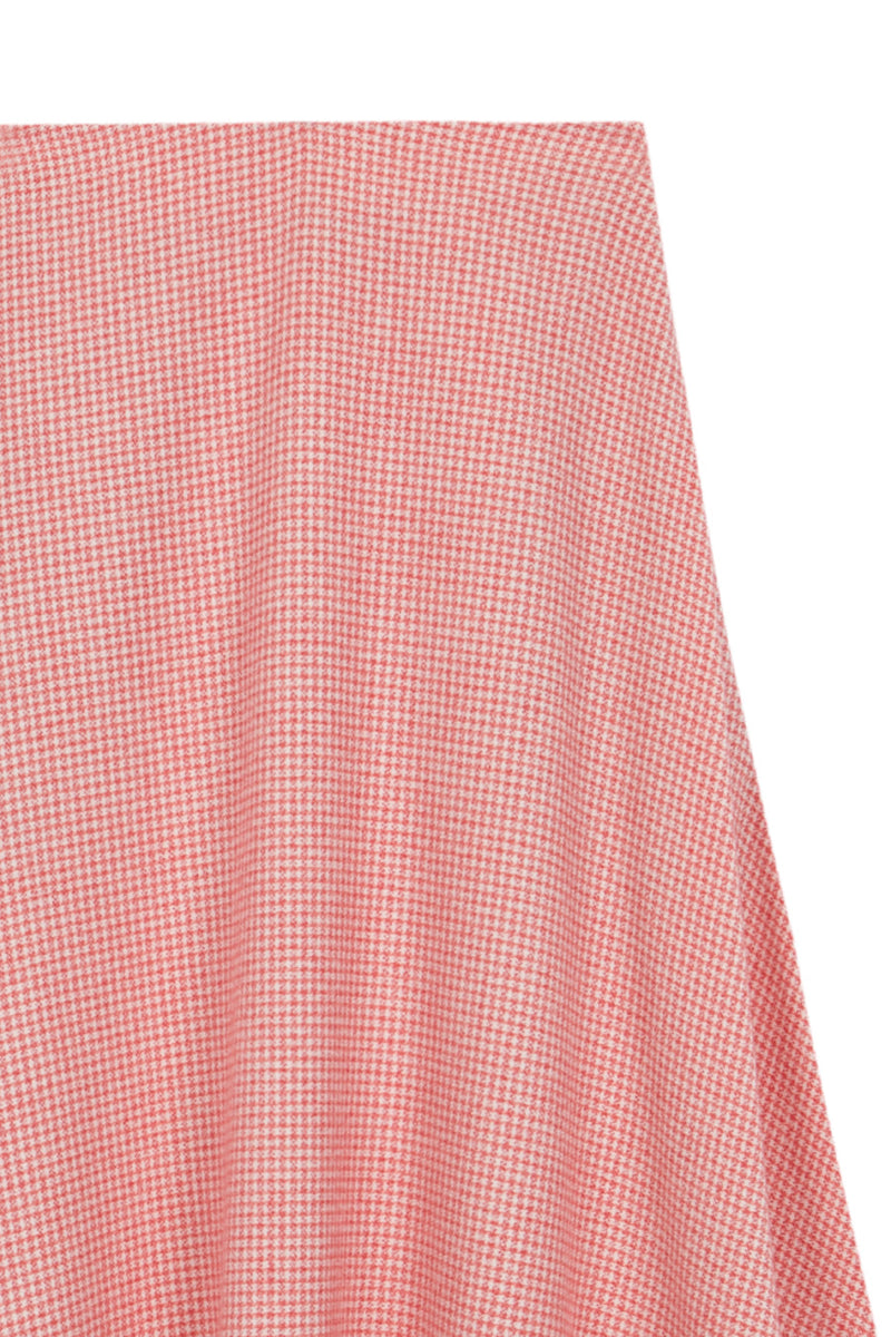 Pink houndstooth